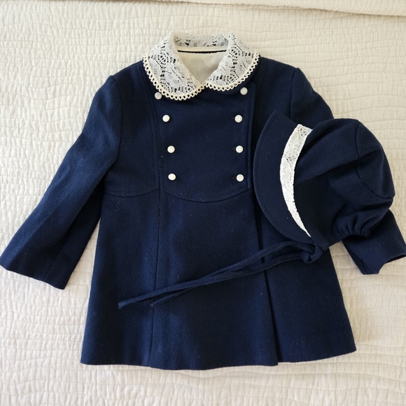Cute Togs | Jackets & Coats | Vintage Cute Togs Girls Pea Coat Size 4 ...